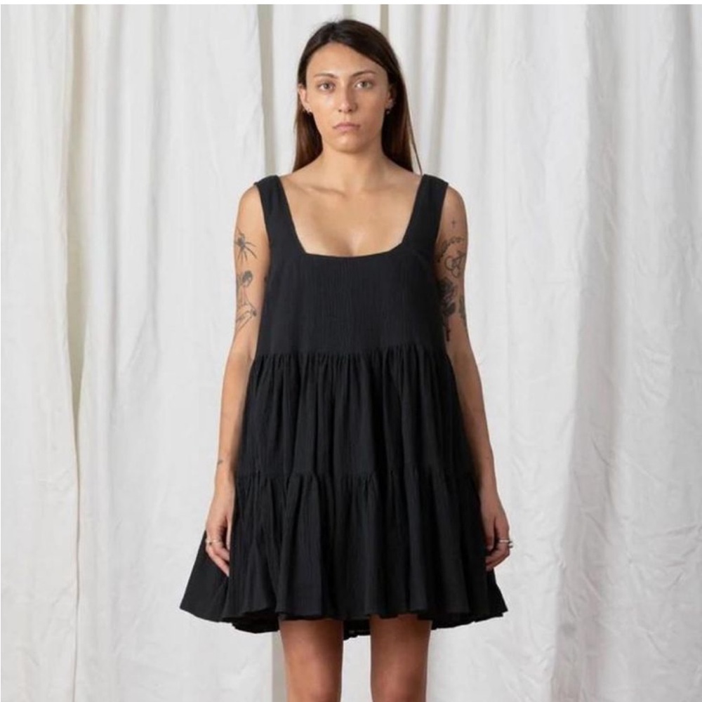 Ali Golden Full Tank Dress